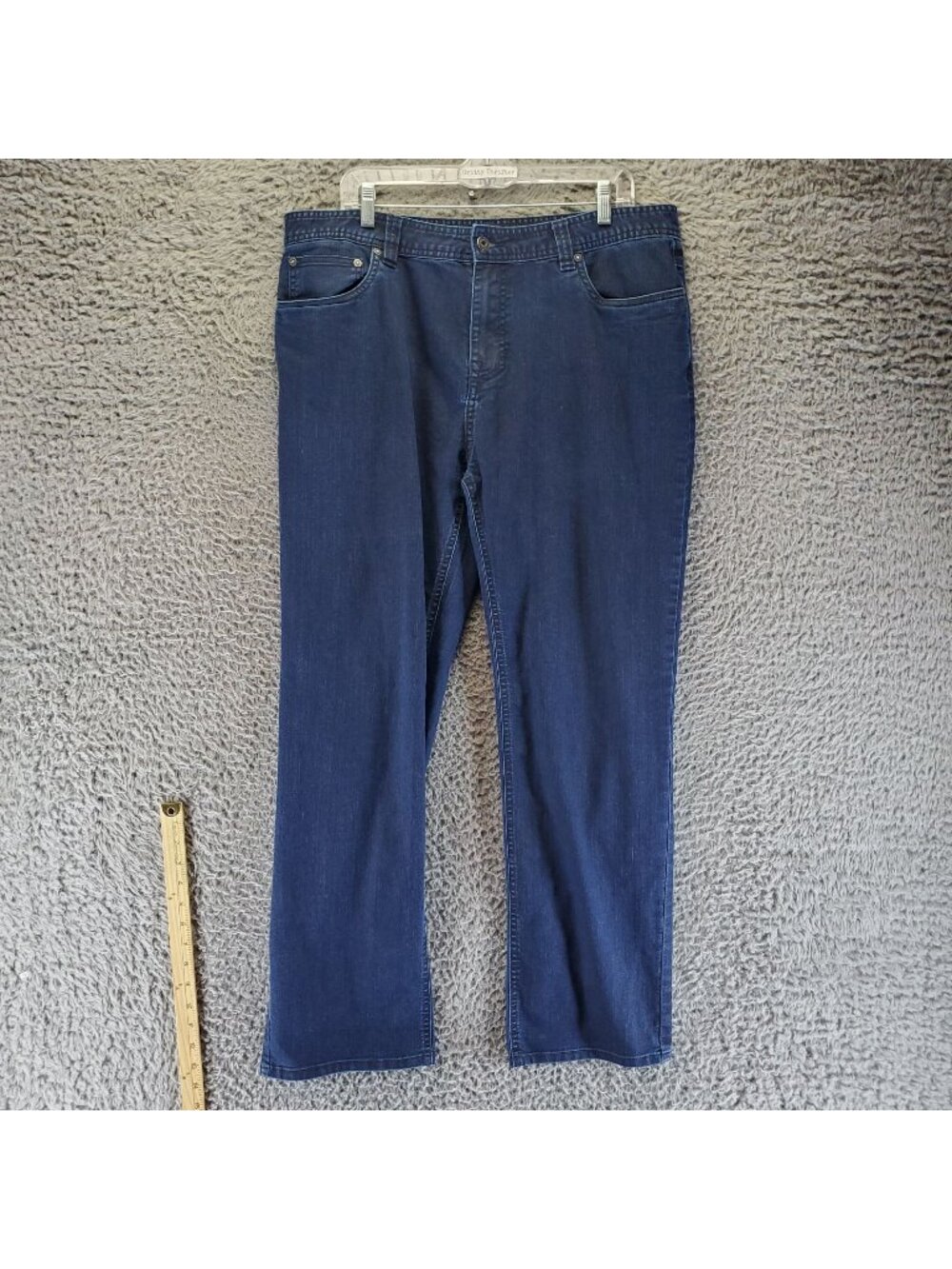 Prana Jeans Mens 38x32 Blue Slim Fit Organic Cotton Stretch Denim *Read*